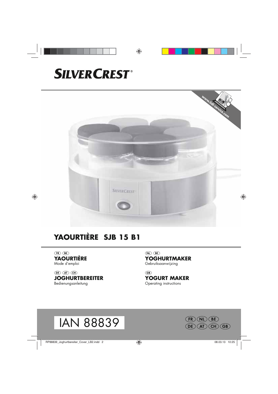 Silvercrest SJB 15 B1 User Manual | 38 pages