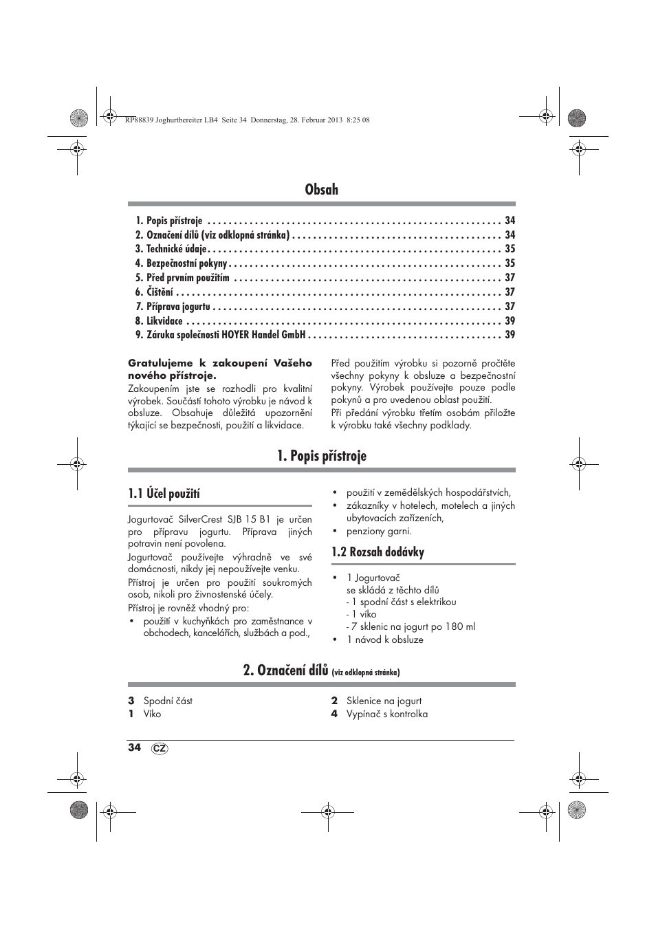 Silvercrest SJB 15 B1 User Manual | Page 36 / 62
