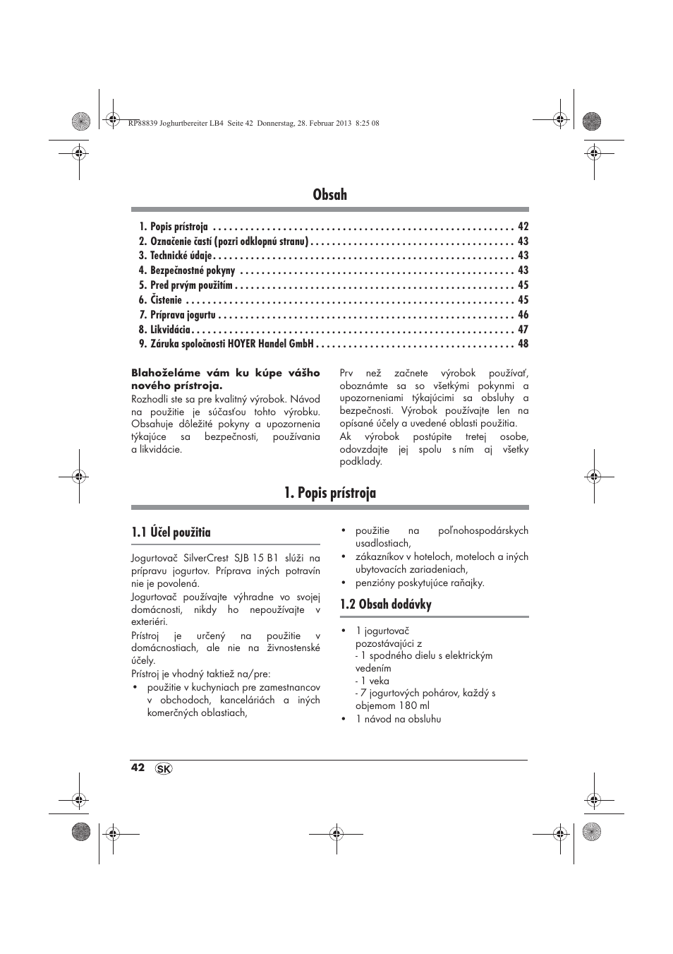 Silvercrest SJB 15 B1 User Manual | Page 44 / 62