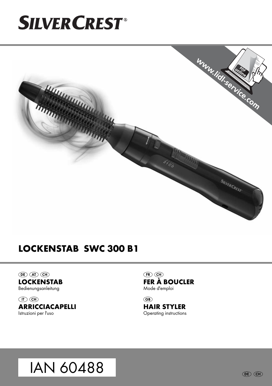 Silvercrest SWC 300 B1 User Manual | 51 pages