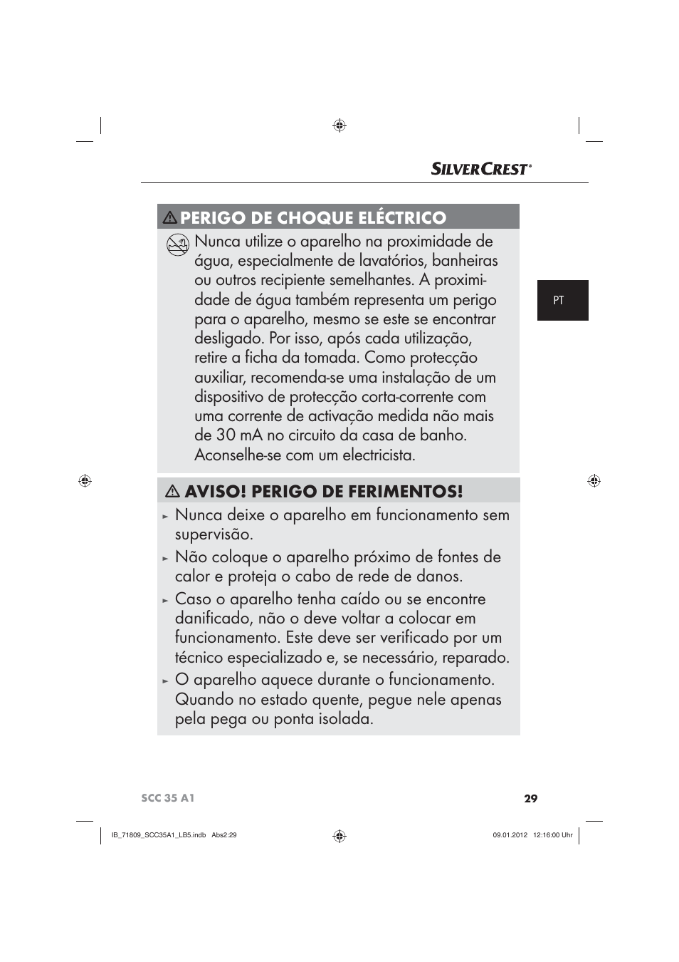 Silvercrest SCC 35 A1 User Manual | Page 31 / 62