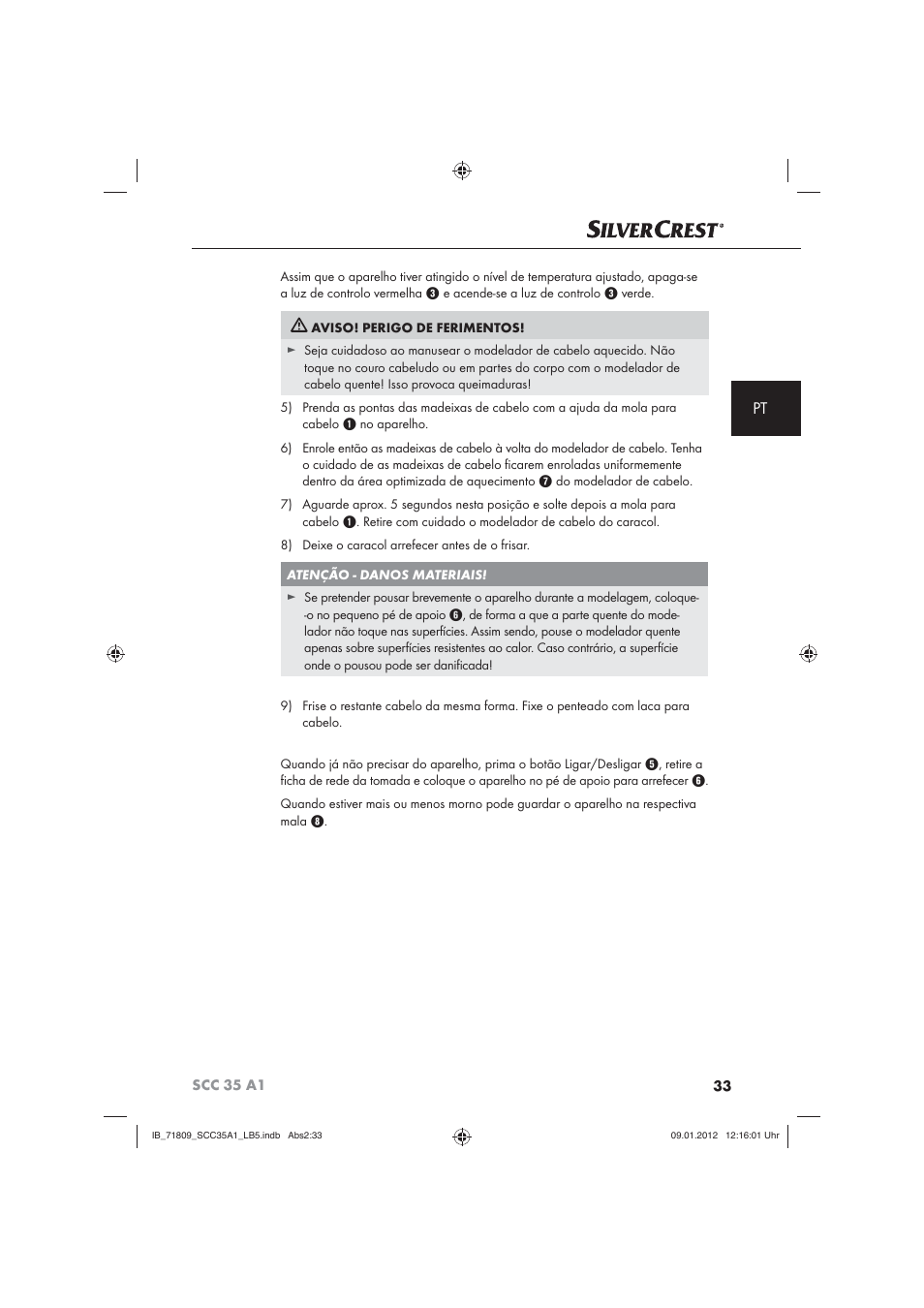 Silvercrest SCC 35 A1 User Manual | Page 35 / 62