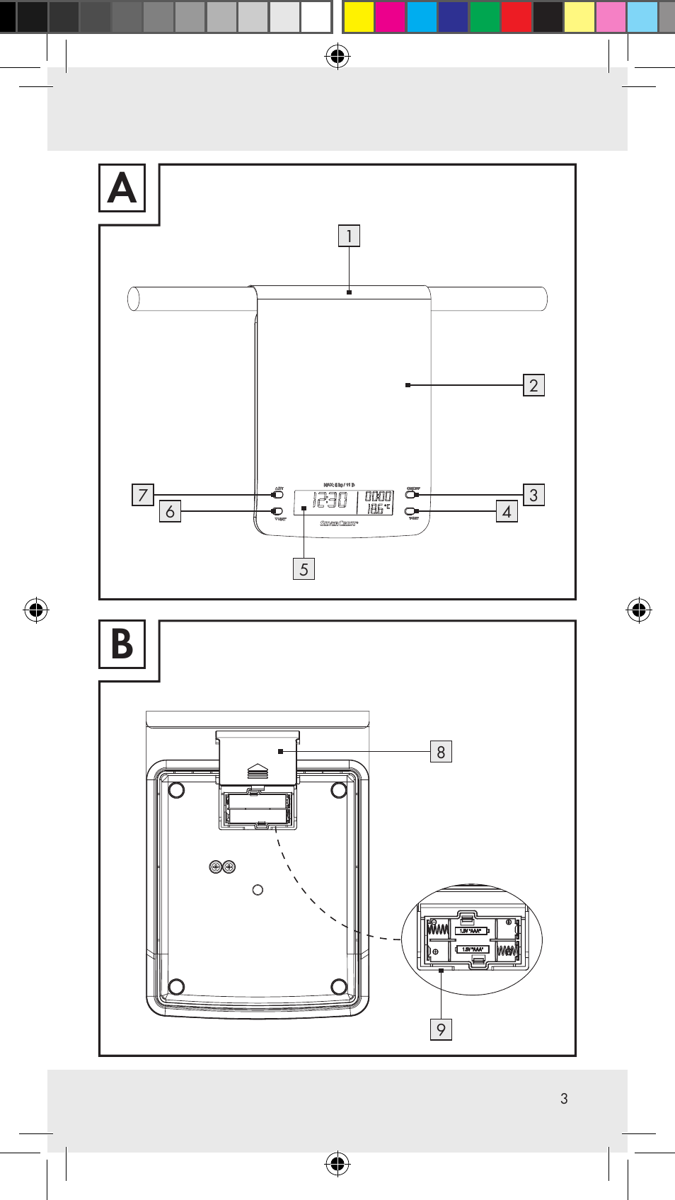 Silvercrest Z31183 User Manual | Page 3 / 63