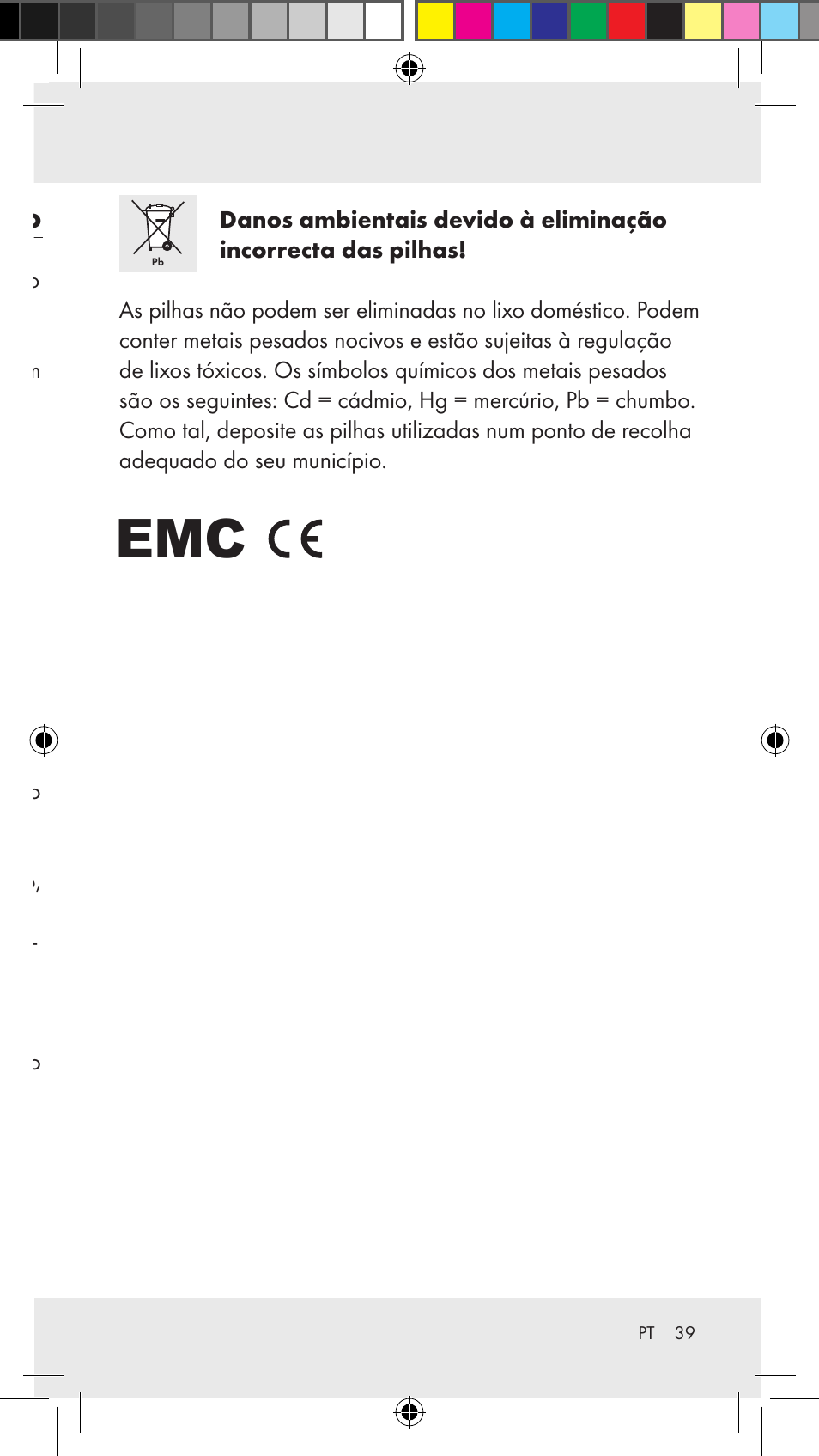 Limpeza, conservação, armazenamento, Eliminação | Silvercrest Z31183 User Manual | Page 39 / 63