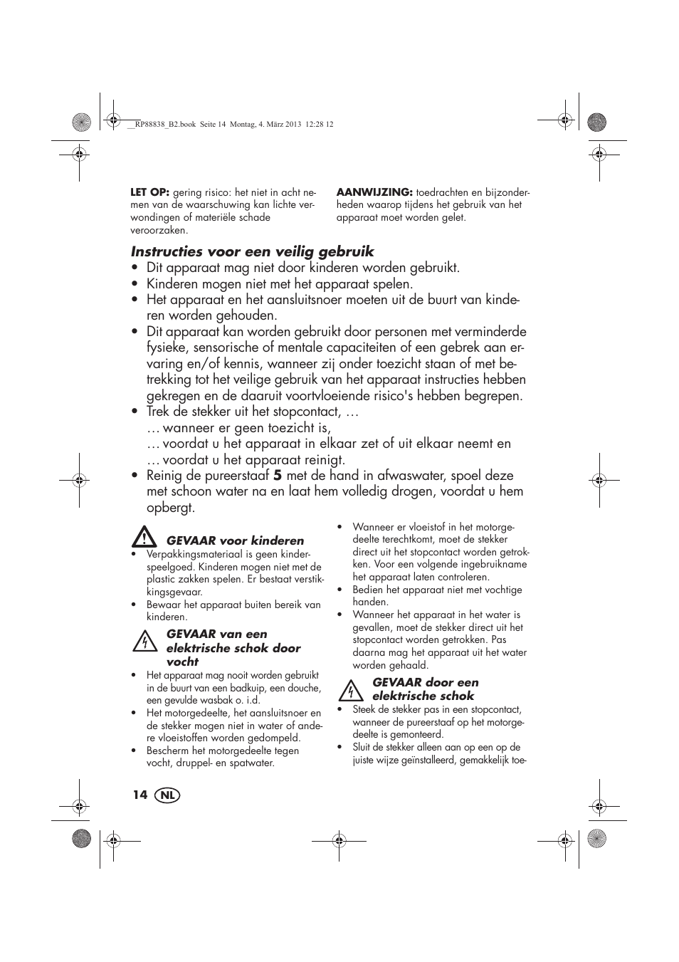 Silvercrest H-8666 User Manual | Page 16 / 38