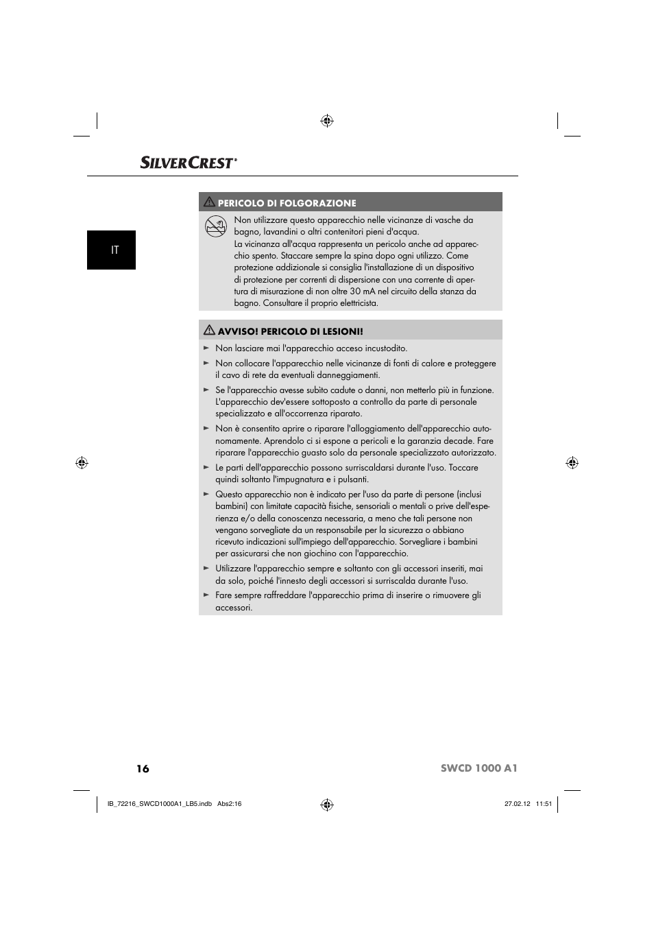 Silvercrest SWCD 1000 A1 User Manual | Page 18 / 50