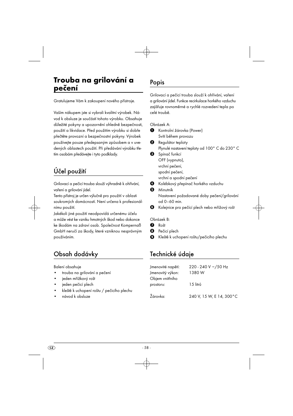 Silvercrest SGB 1380 B2 User Manual | Page 61 / 102