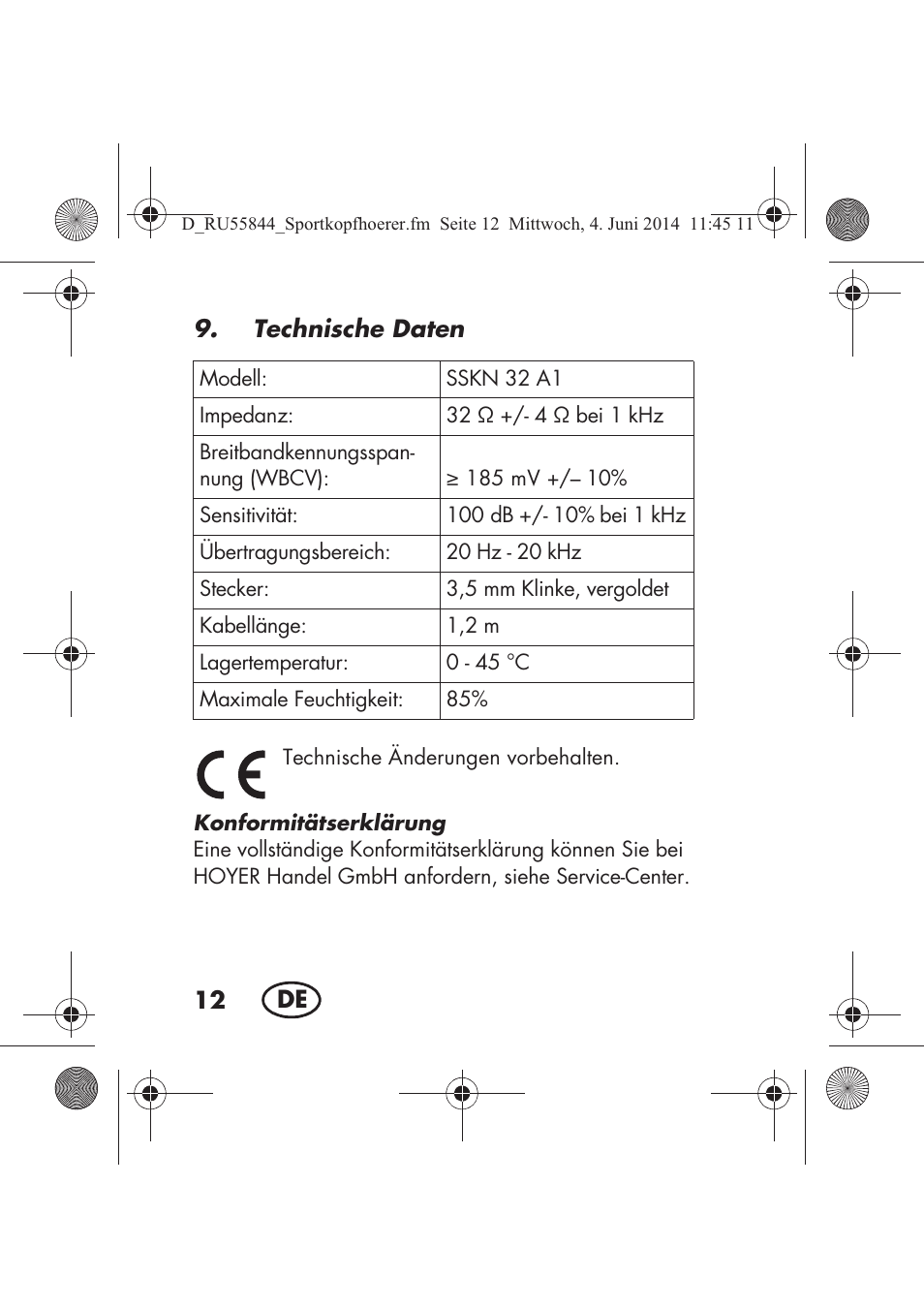 Silvercrest SSKN 32 A1 User Manual | Page 14 / 82