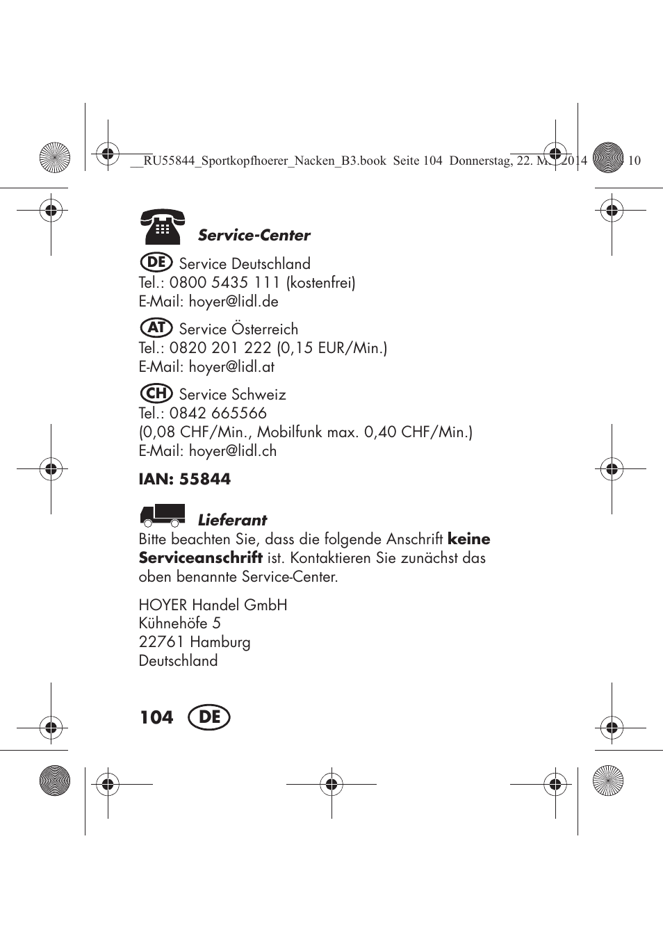 Silvercrest SSKN 32 A1 User Manual | Page 106 / 110