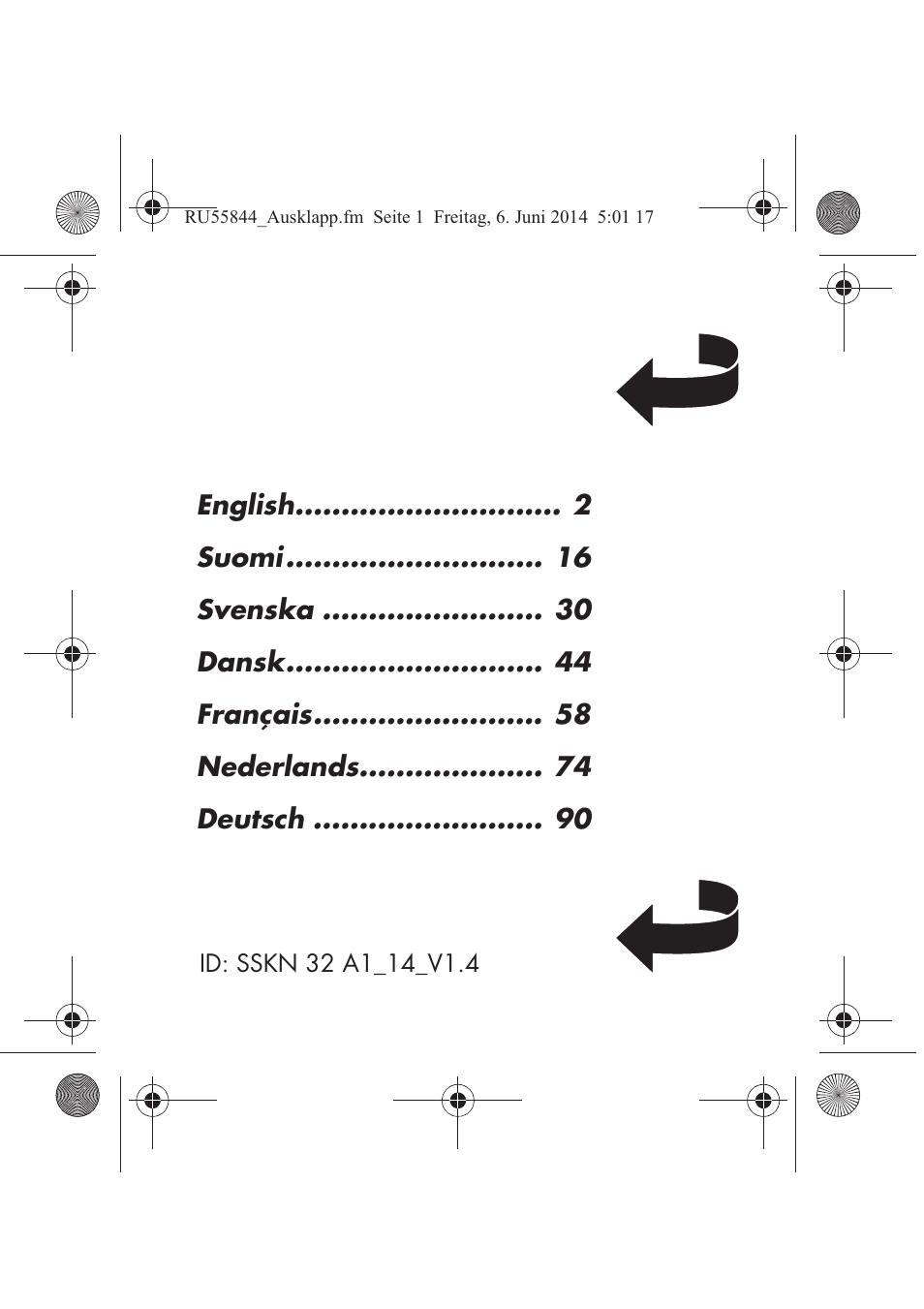 Silvercrest SSKN 32 A1 User Manual | Page 2 / 110