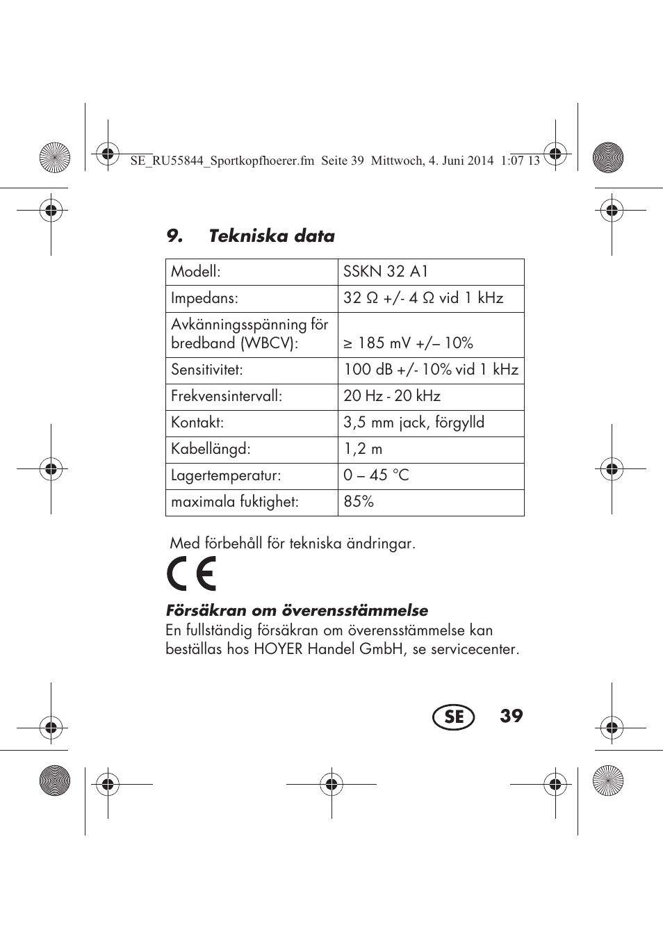 Silvercrest SSKN 32 A1 User Manual | Page 41 / 110