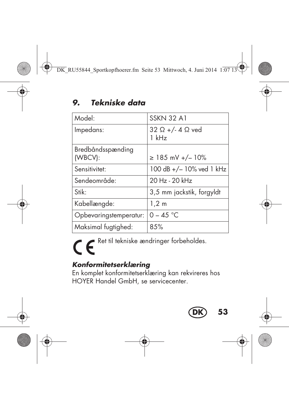 Silvercrest SSKN 32 A1 User Manual | Page 55 / 110