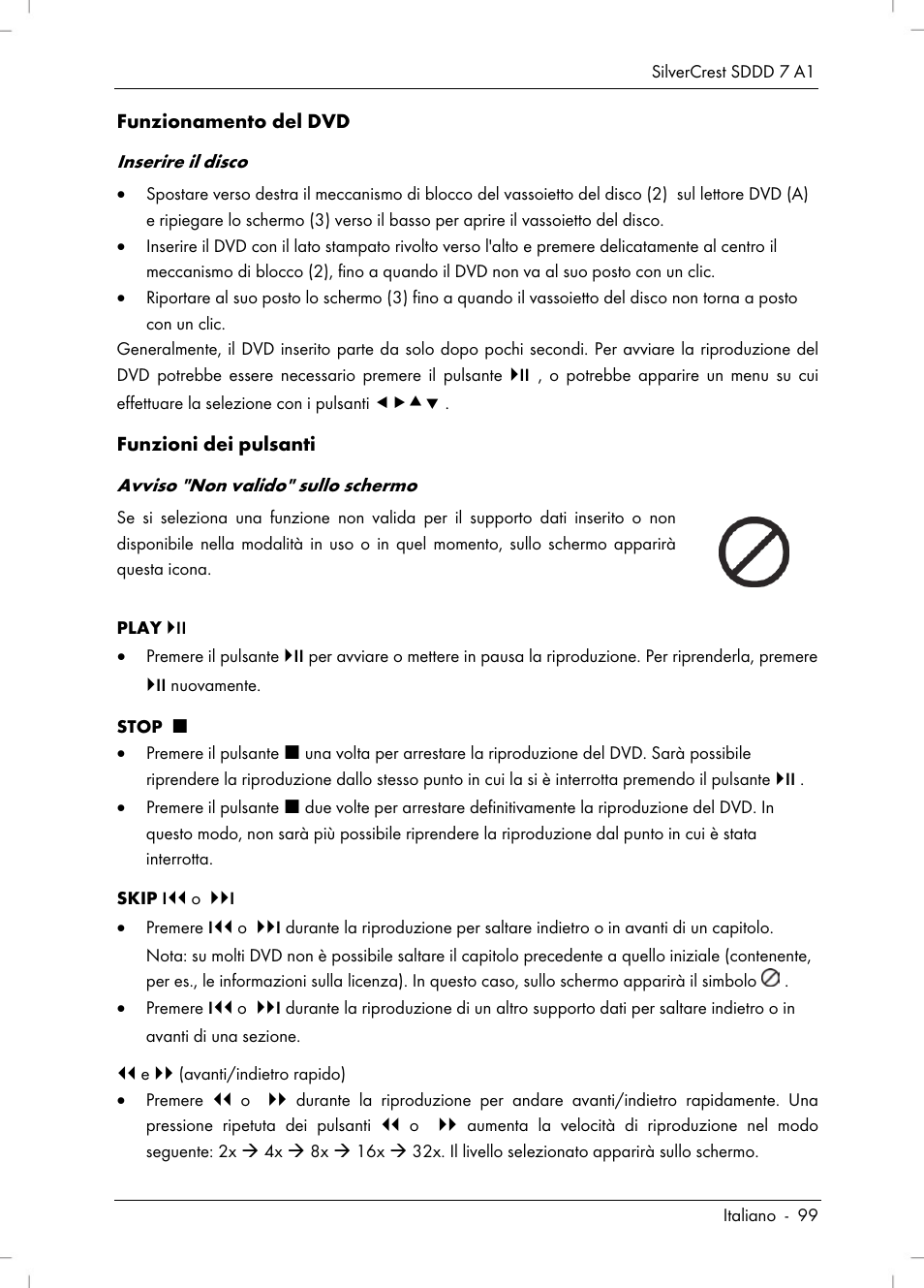 Silvercrest SDDD 7 A1 User Manual | Page 101 / 160