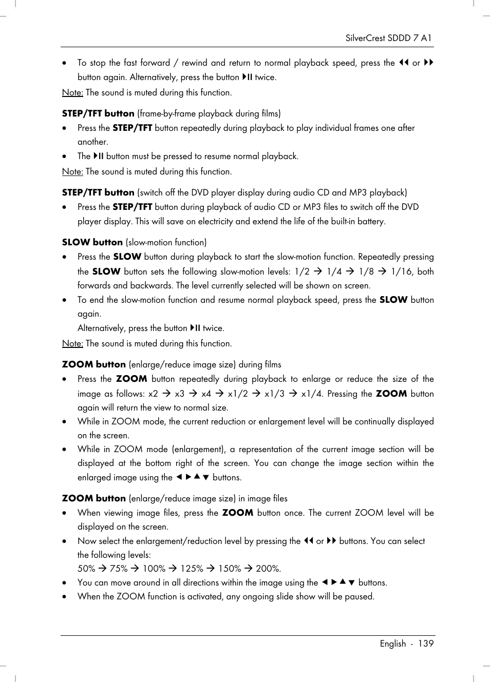 Silvercrest SDDD 7 A1 User Manual | Page 141 / 160