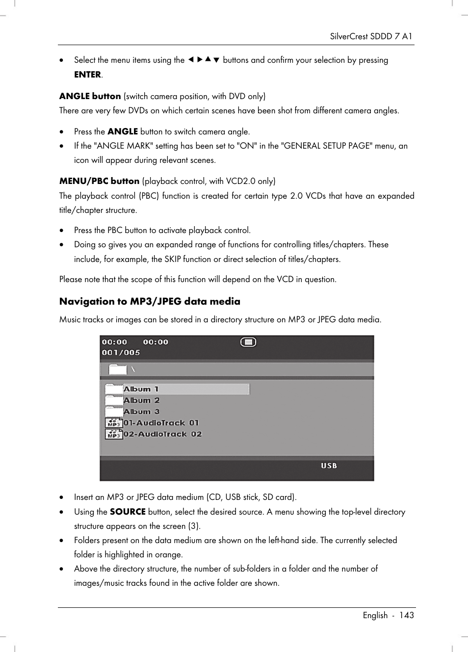 Silvercrest SDDD 7 A1 User Manual | Page 145 / 160