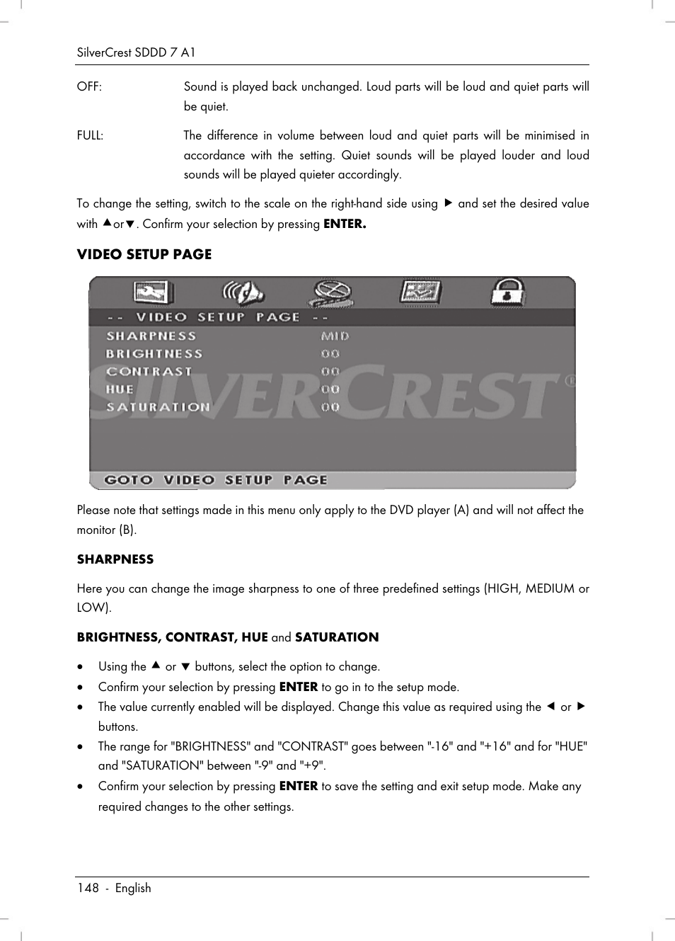 Silvercrest SDDD 7 A1 User Manual | Page 150 / 160