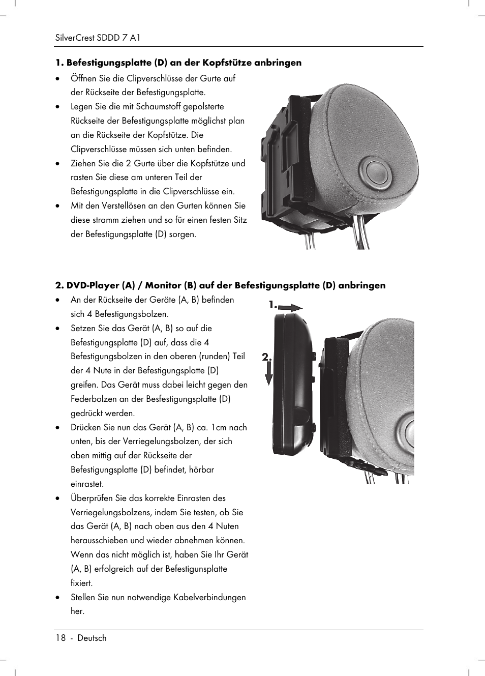 Silvercrest SDDD 7 A1 User Manual | Page 20 / 160