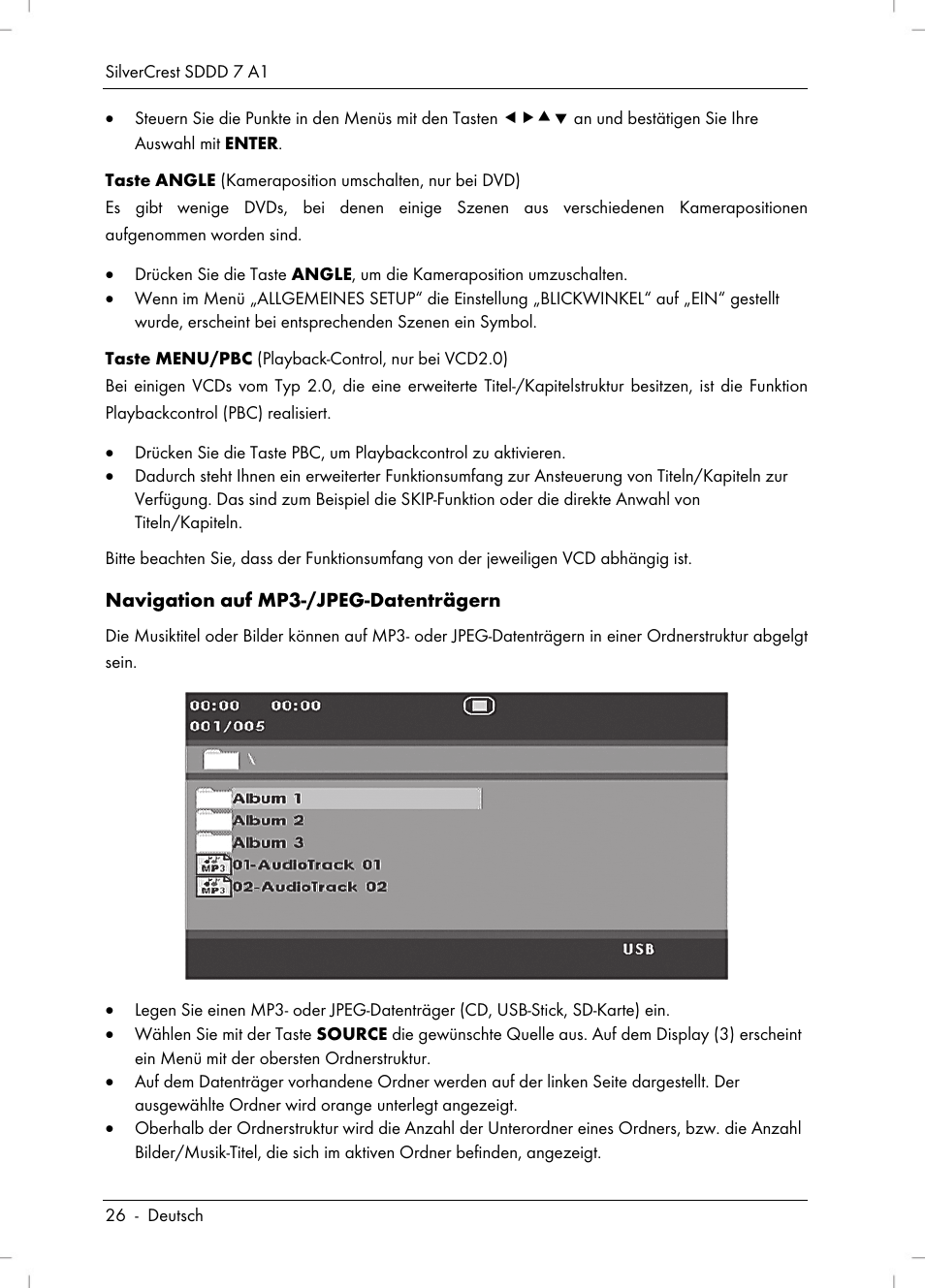 Silvercrest SDDD 7 A1 User Manual | Page 28 / 160