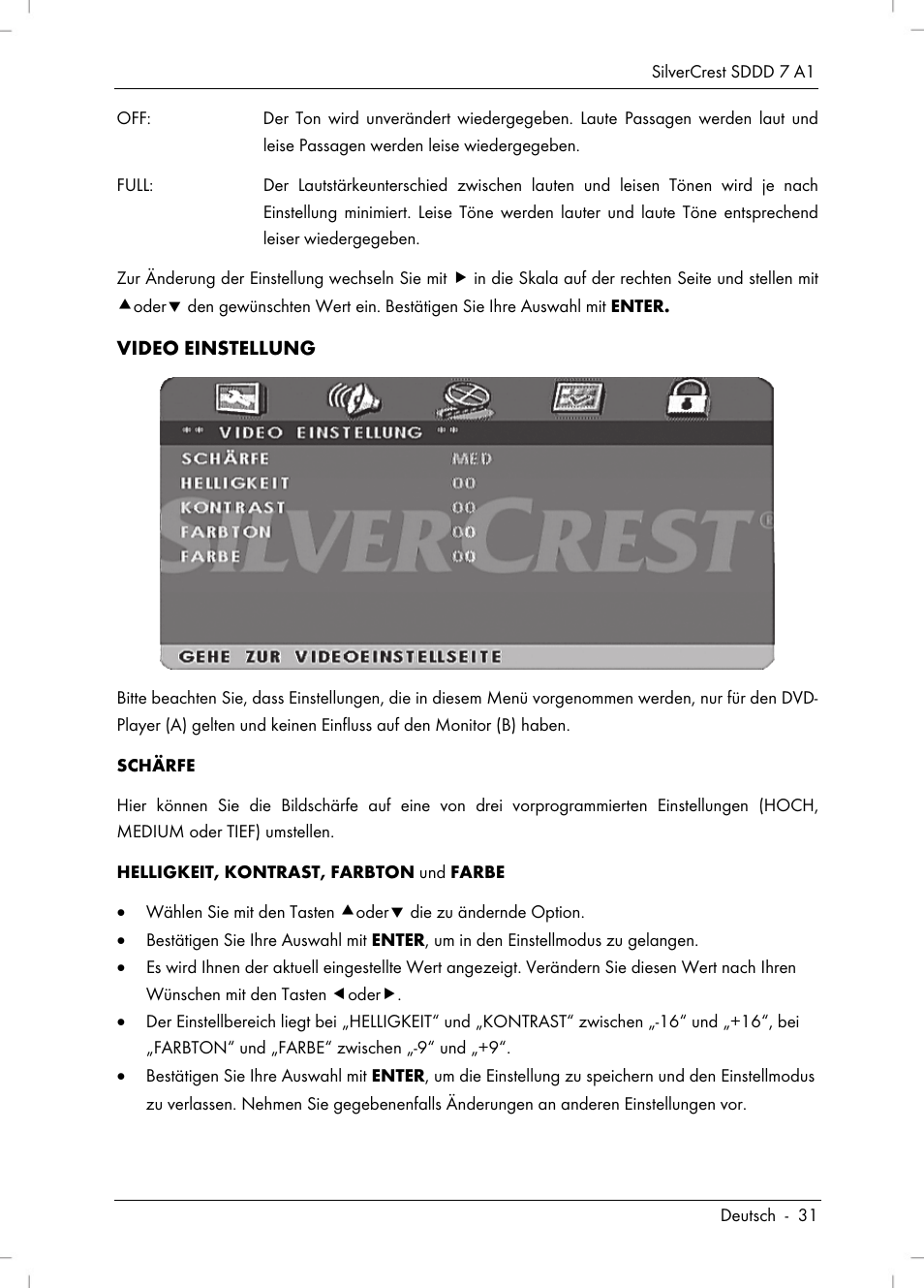 Silvercrest SDDD 7 A1 User Manual | Page 33 / 160