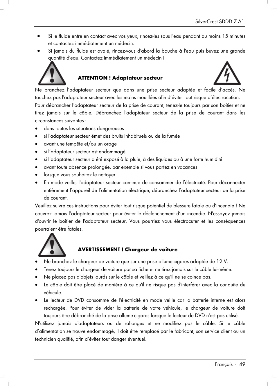 Silvercrest SDDD 7 A1 User Manual | Page 51 / 160