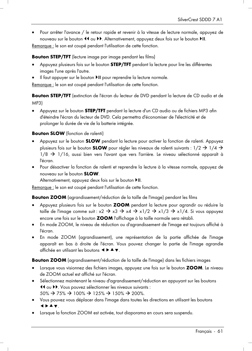 Silvercrest SDDD 7 A1 User Manual | Page 63 / 160