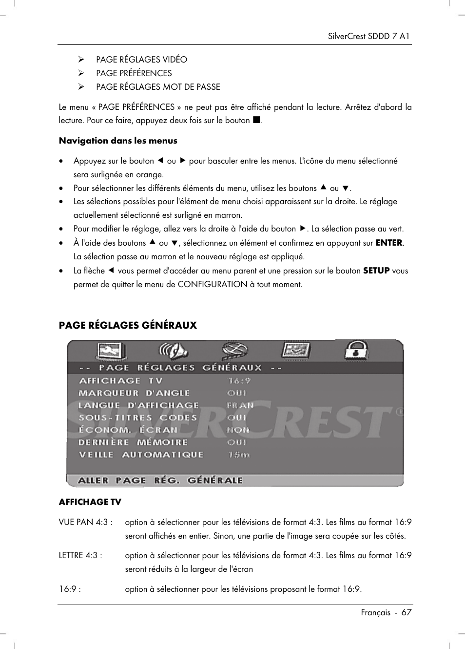 Silvercrest SDDD 7 A1 User Manual | Page 69 / 160