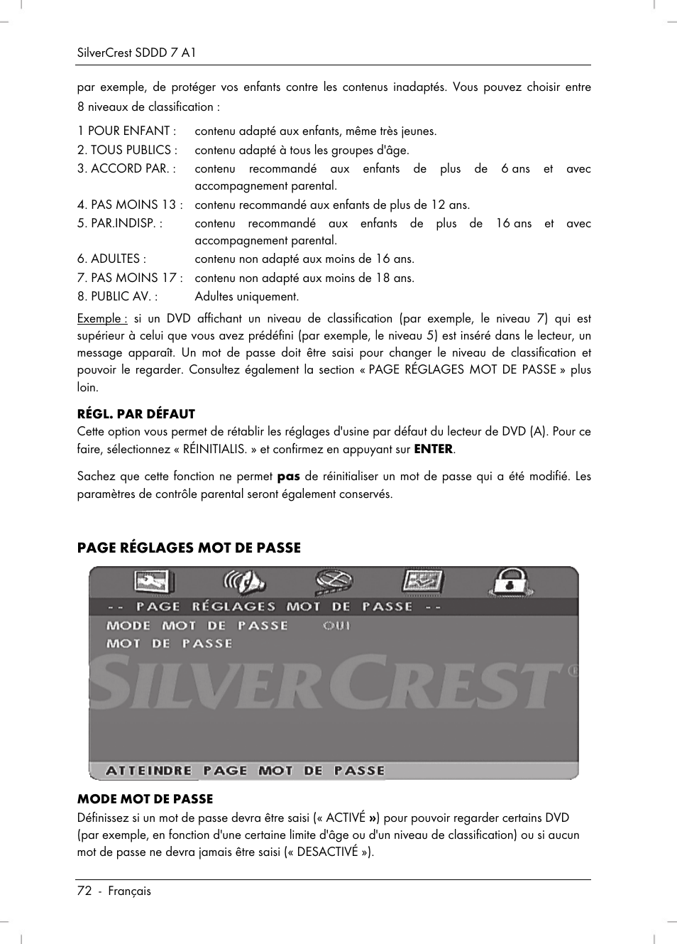 Silvercrest SDDD 7 A1 User Manual | Page 74 / 160