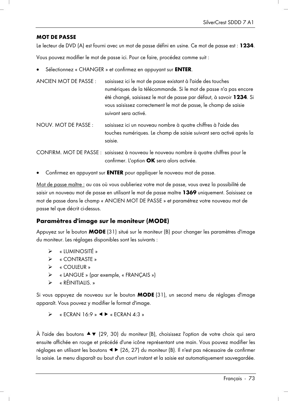 Silvercrest SDDD 7 A1 User Manual | Page 75 / 160