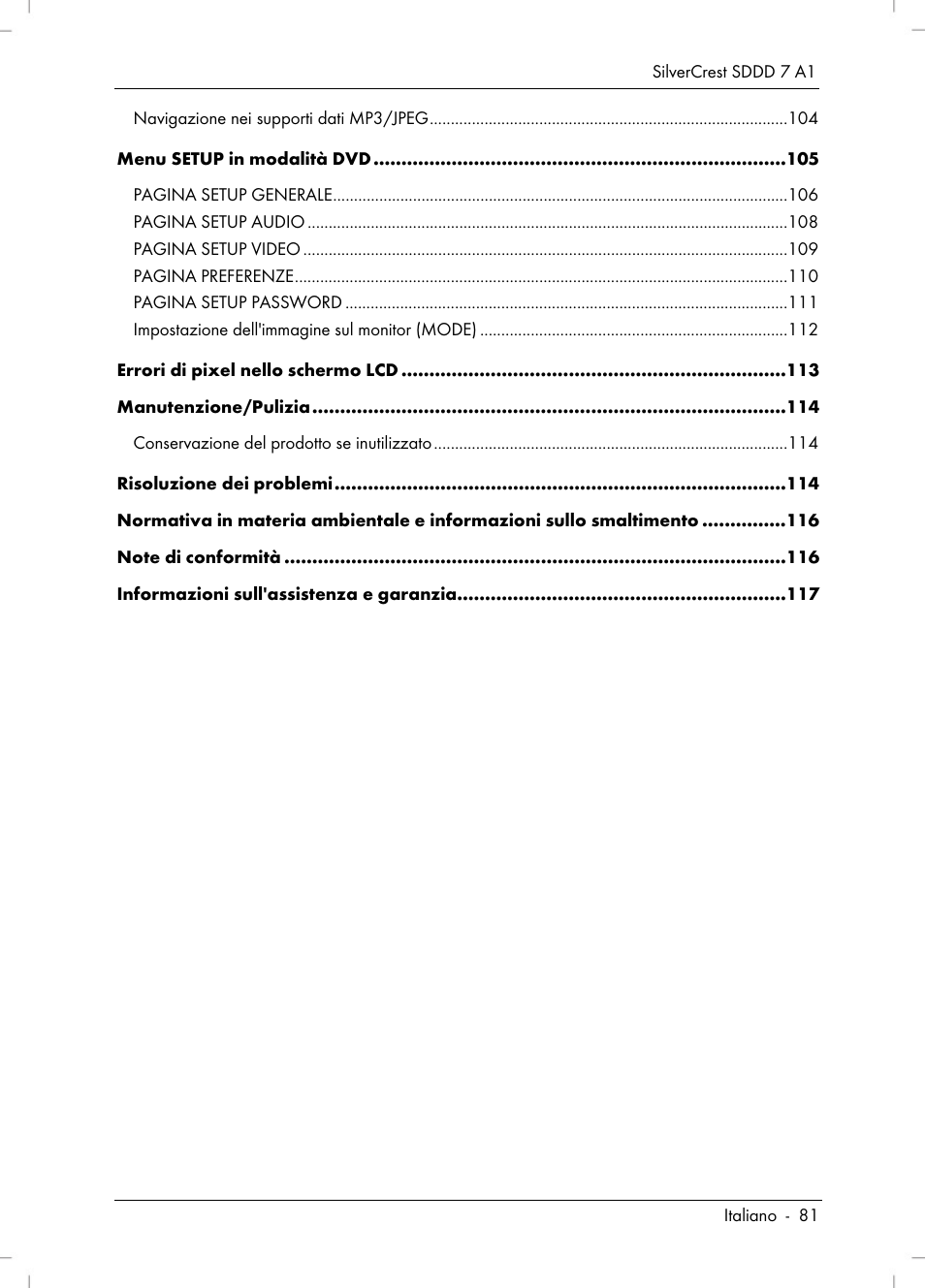 Silvercrest SDDD 7 A1 User Manual | Page 83 / 160