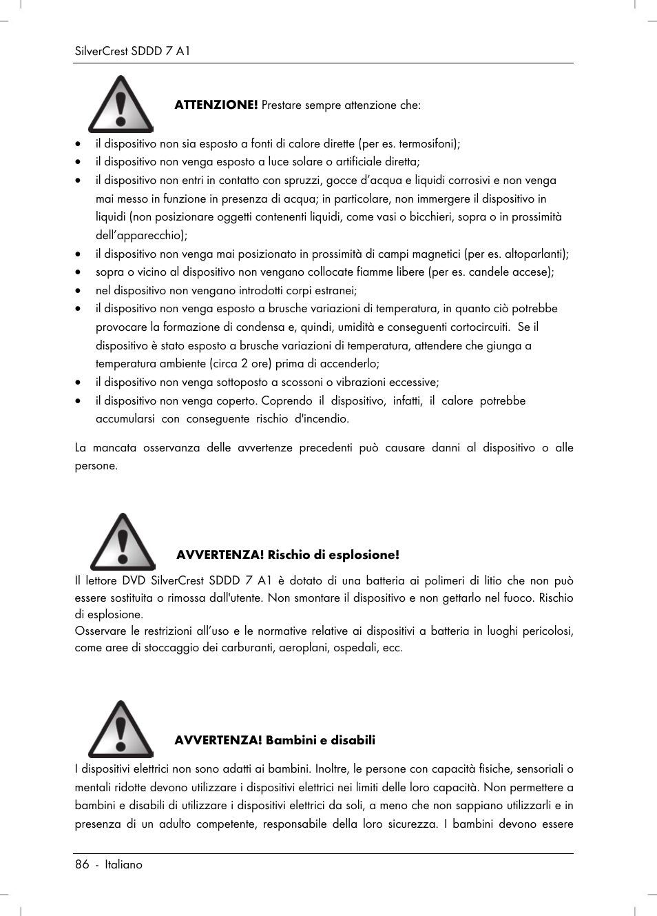 Silvercrest SDDD 7 A1 User Manual | Page 88 / 160