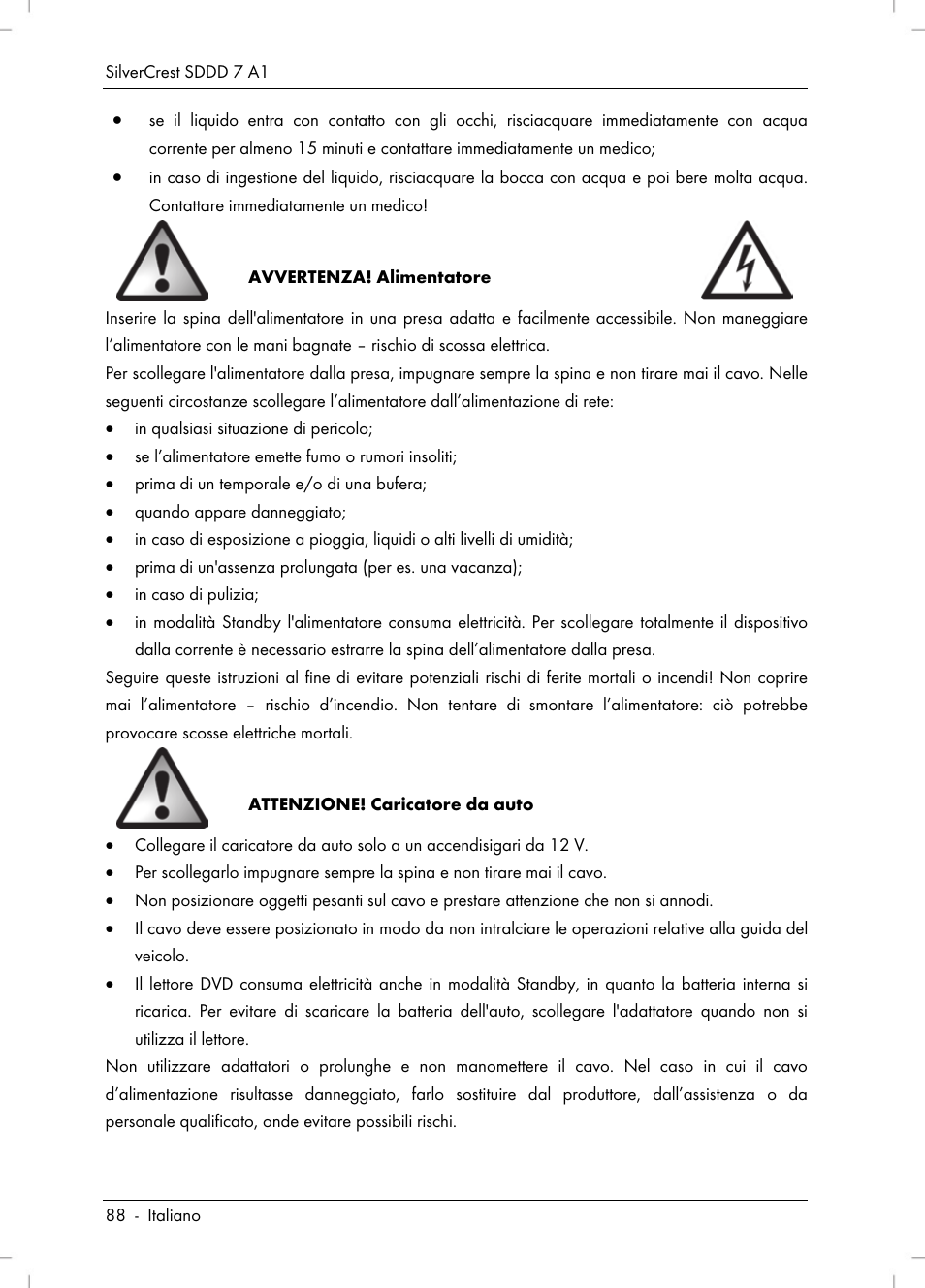 Silvercrest SDDD 7 A1 User Manual | Page 90 / 160
