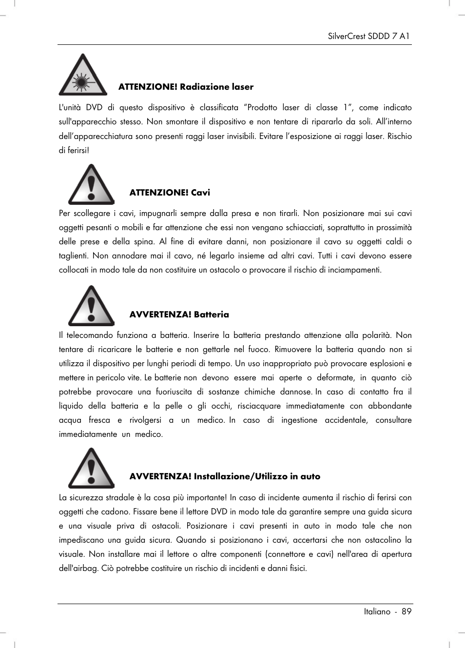 Silvercrest SDDD 7 A1 User Manual | Page 91 / 160
