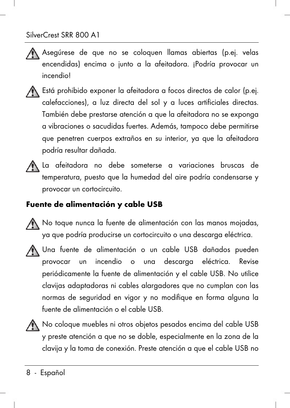 Silvercrest SRR 800 A1 User Manual | Page 10 / 76