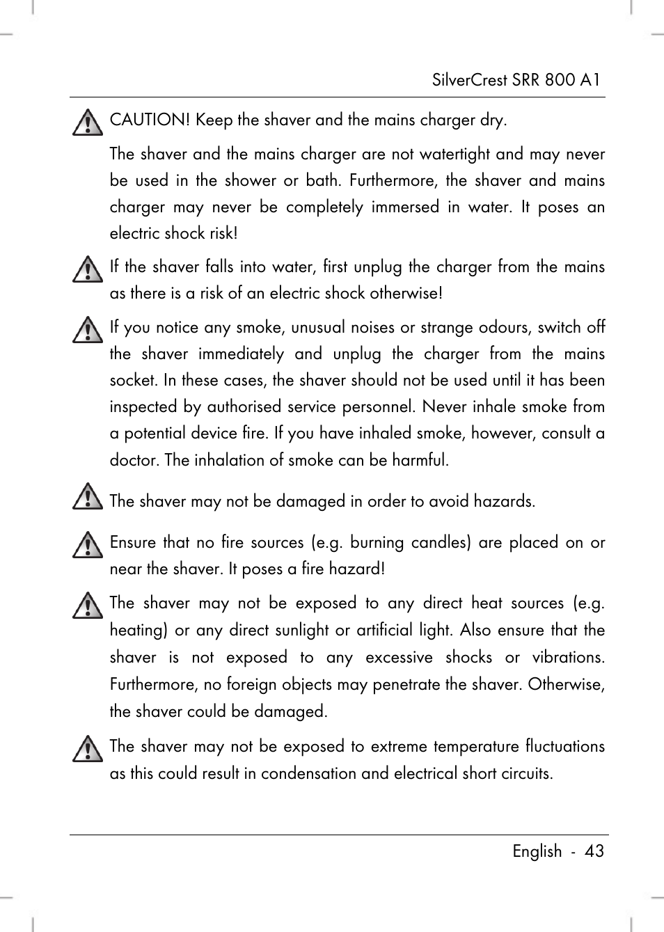 Silvercrest SRR 800 A1 User Manual | Page 45 / 76