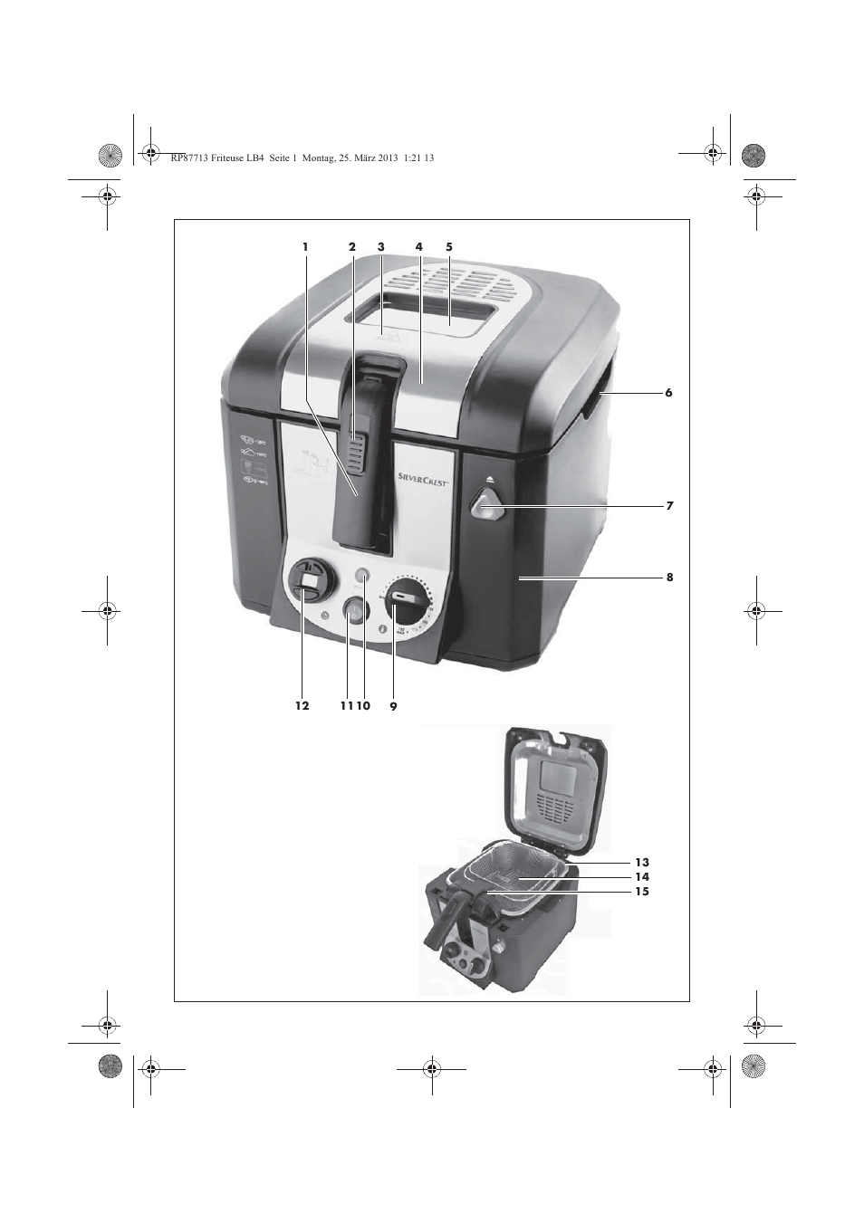 Silvercrest SKF 2800 A1 User Manual | Page 3 / 102