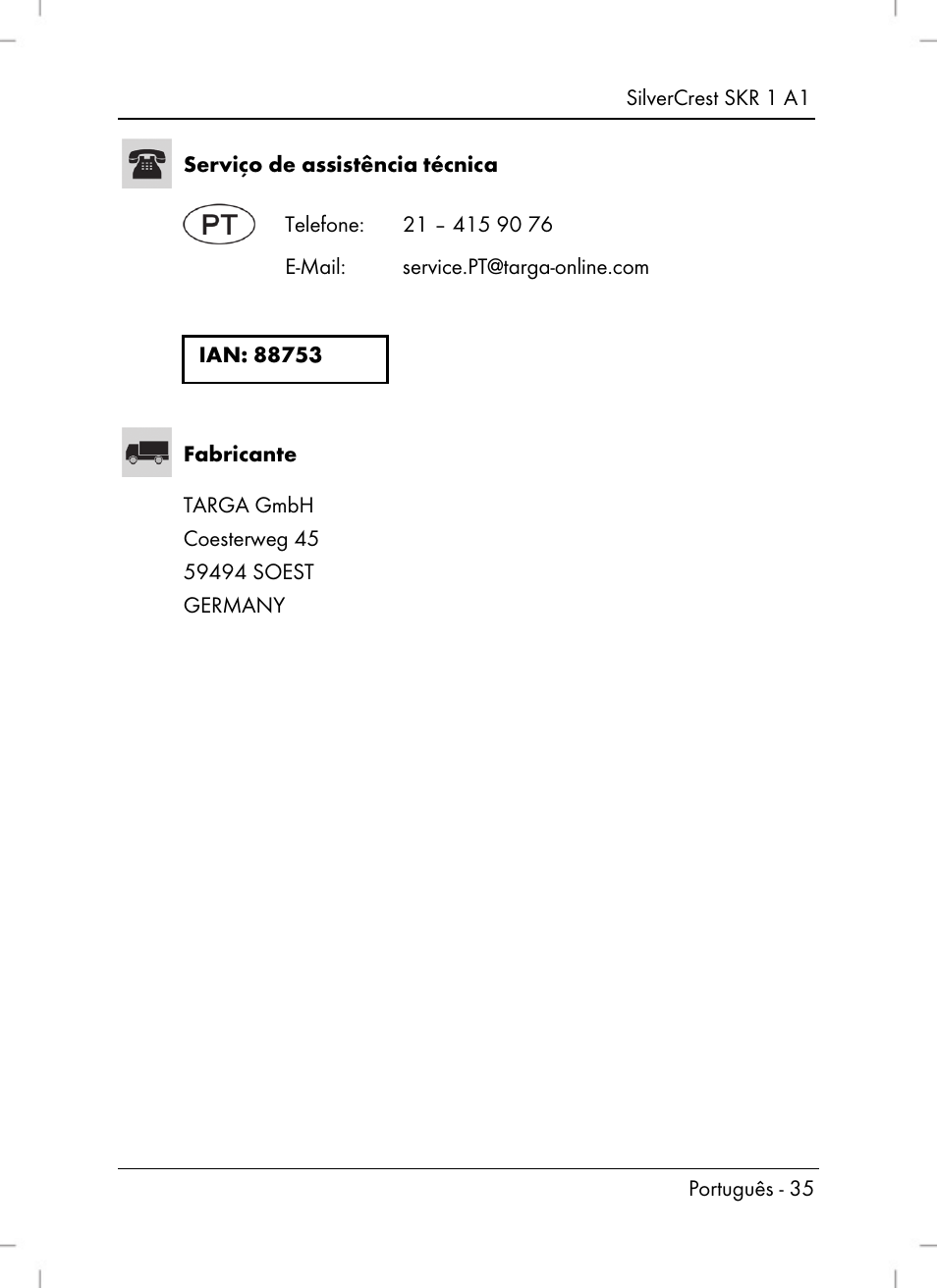 Silvercrest SKR 1 A1 User Manual | Page 37 / 72