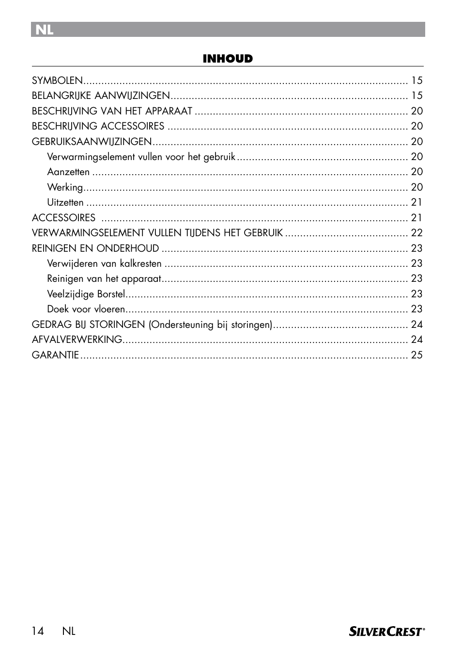 Silvercrest DAMPRENSER User Manual | Page 16 / 64