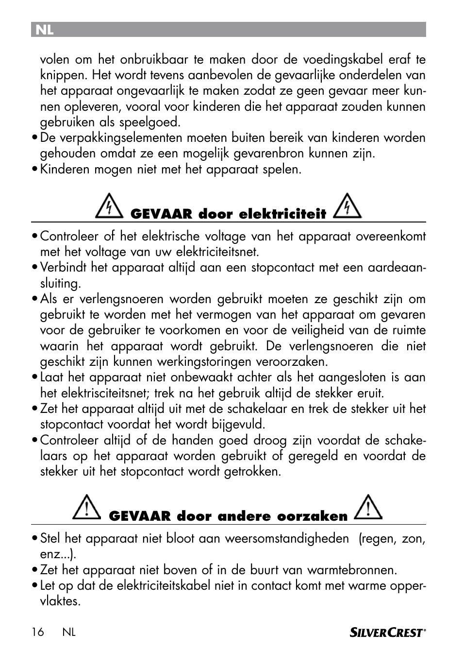 Silvercrest DAMPRENSER User Manual | Page 18 / 64