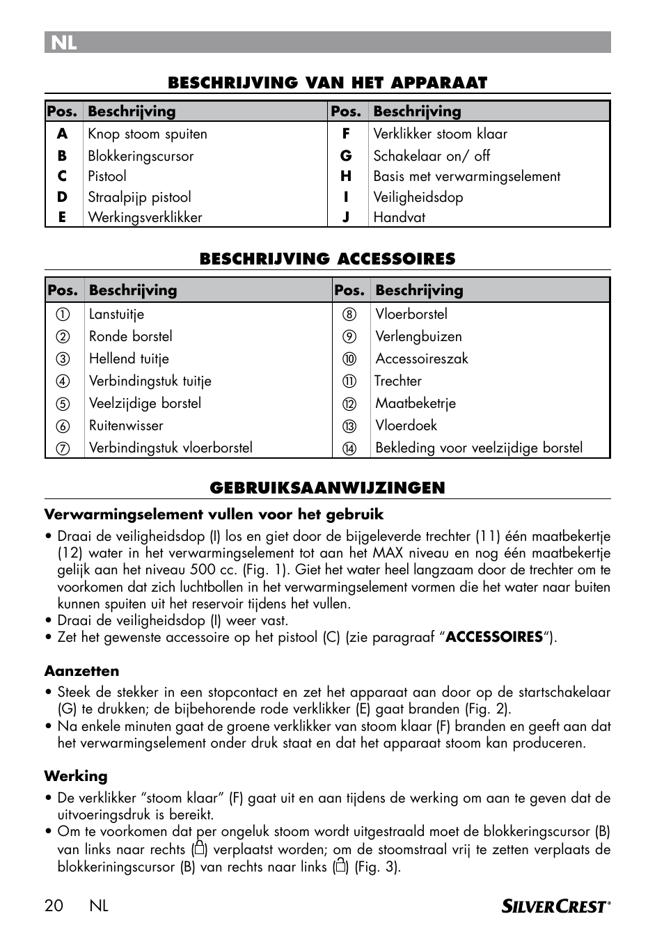 Silvercrest DAMPRENSER User Manual | Page 22 / 64