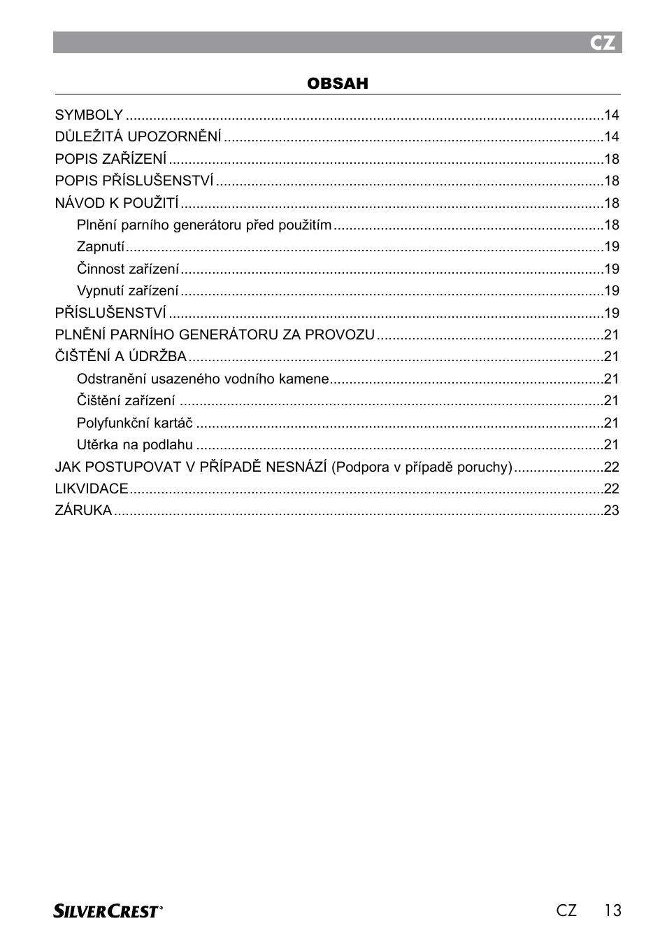 Silvercrest DAMPRENSER User Manual | Page 15 / 74