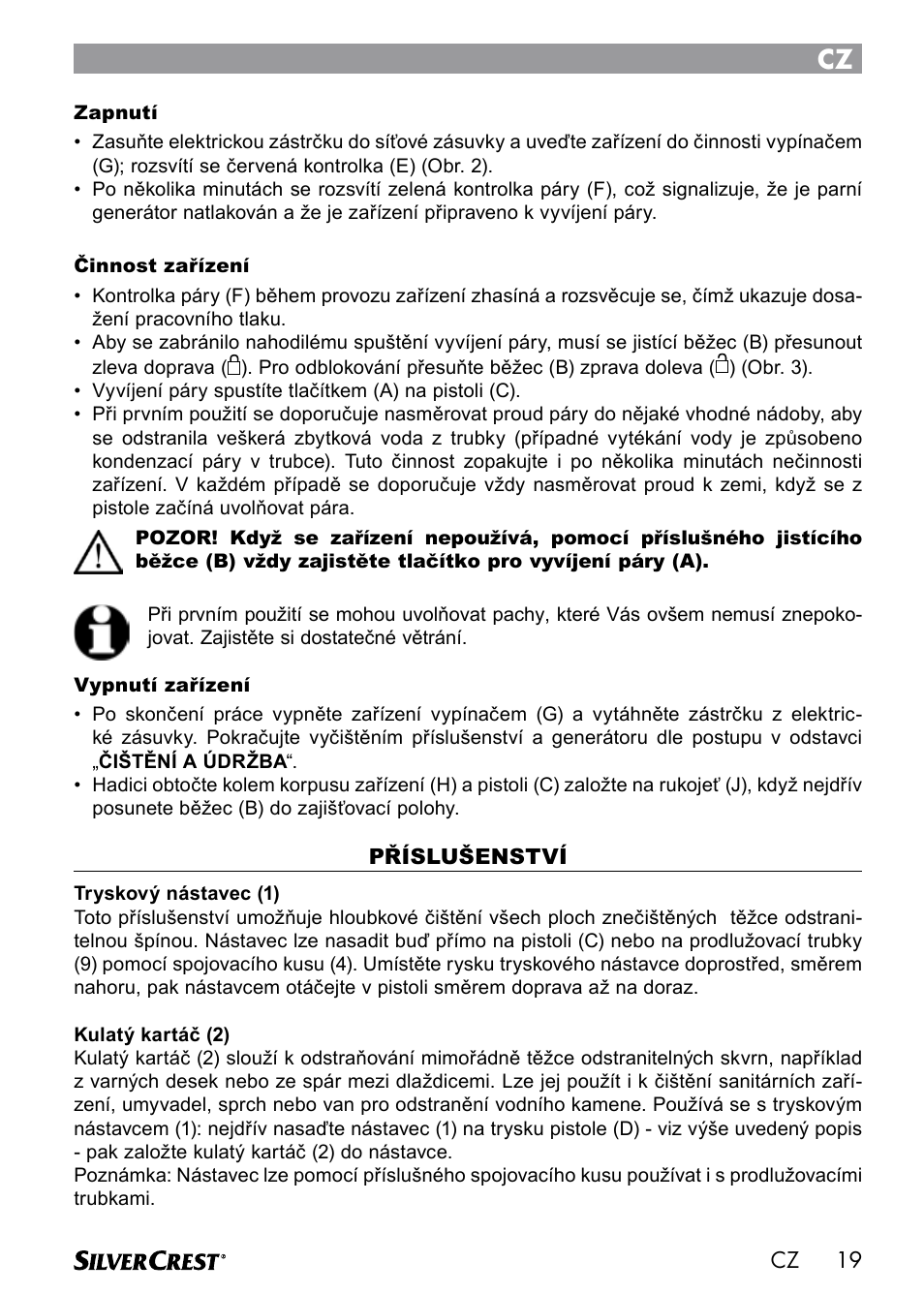 Silvercrest DAMPRENSER User Manual | Page 21 / 74