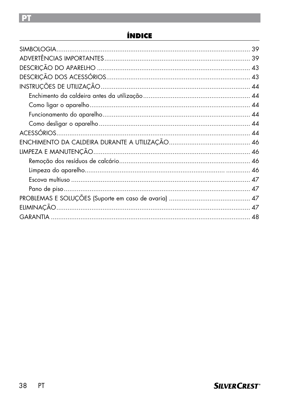Silvercrest DAMPRENSER User Manual | Page 40 / 74