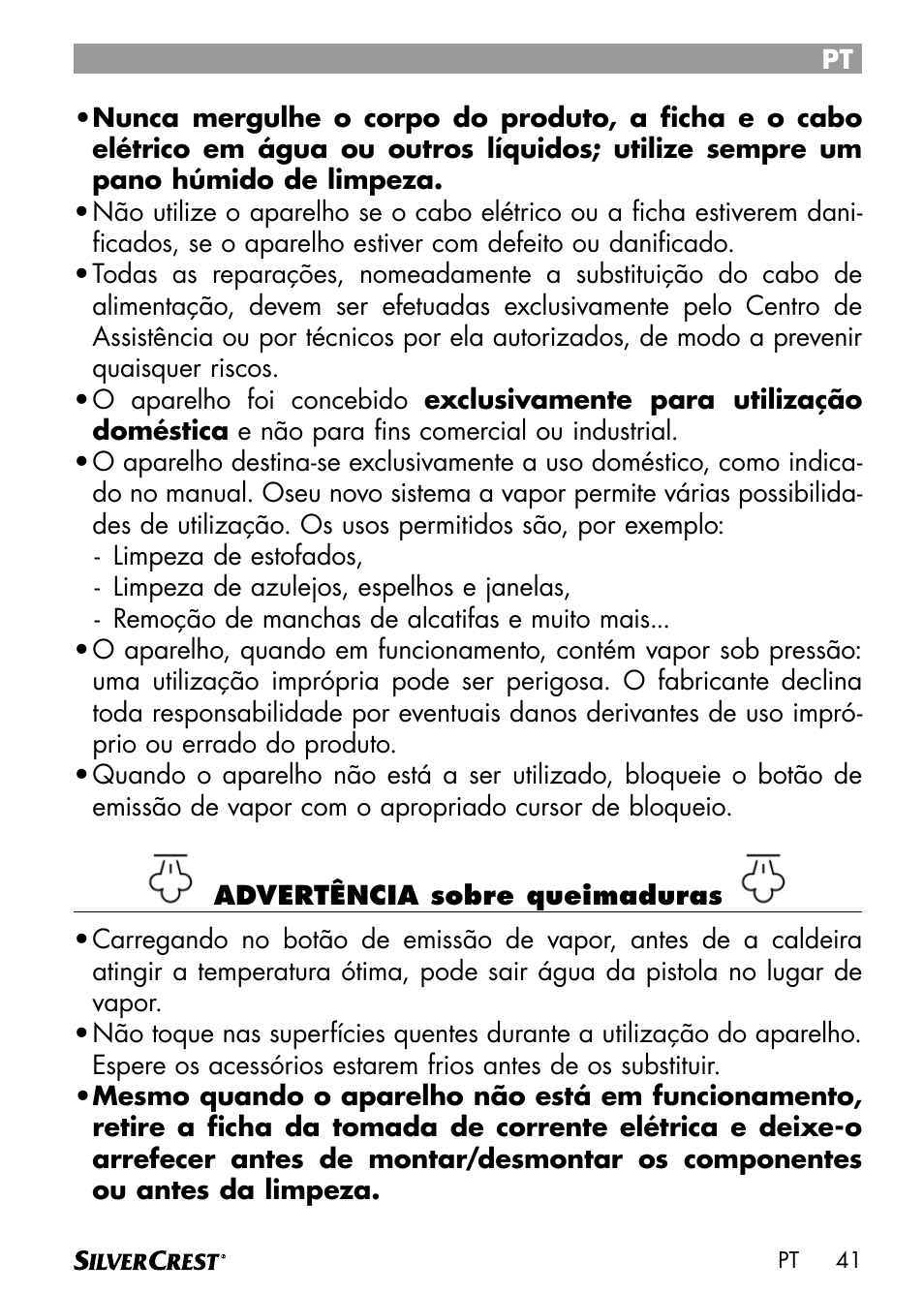 Silvercrest DAMPRENSER User Manual | Page 43 / 74