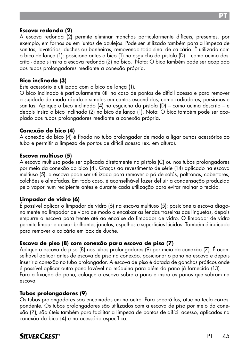 Silvercrest DAMPRENSER User Manual | Page 47 / 74