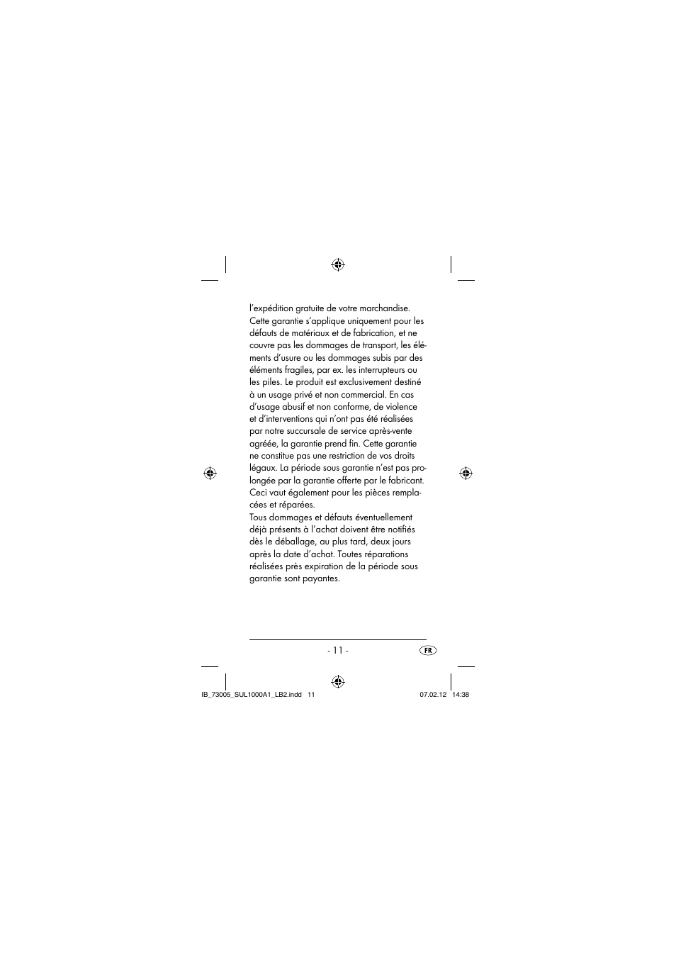 Silvercrest SUL 1000 A1 User Manual | Page 14 / 40