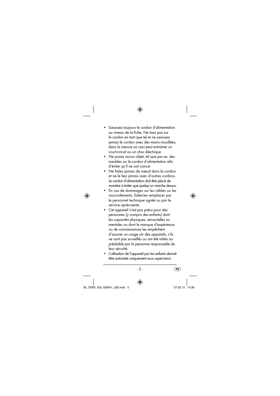 Silvercrest SUL 1000 A1 User Manual | Page 8 / 40