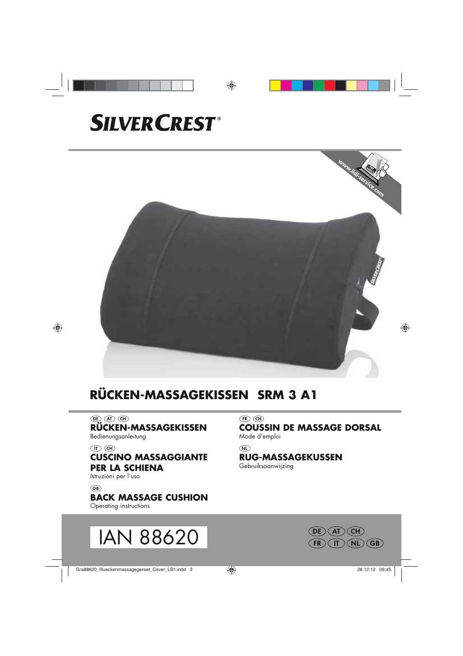 Silvercrest SRM 3 A1 User Manual | 34 pages