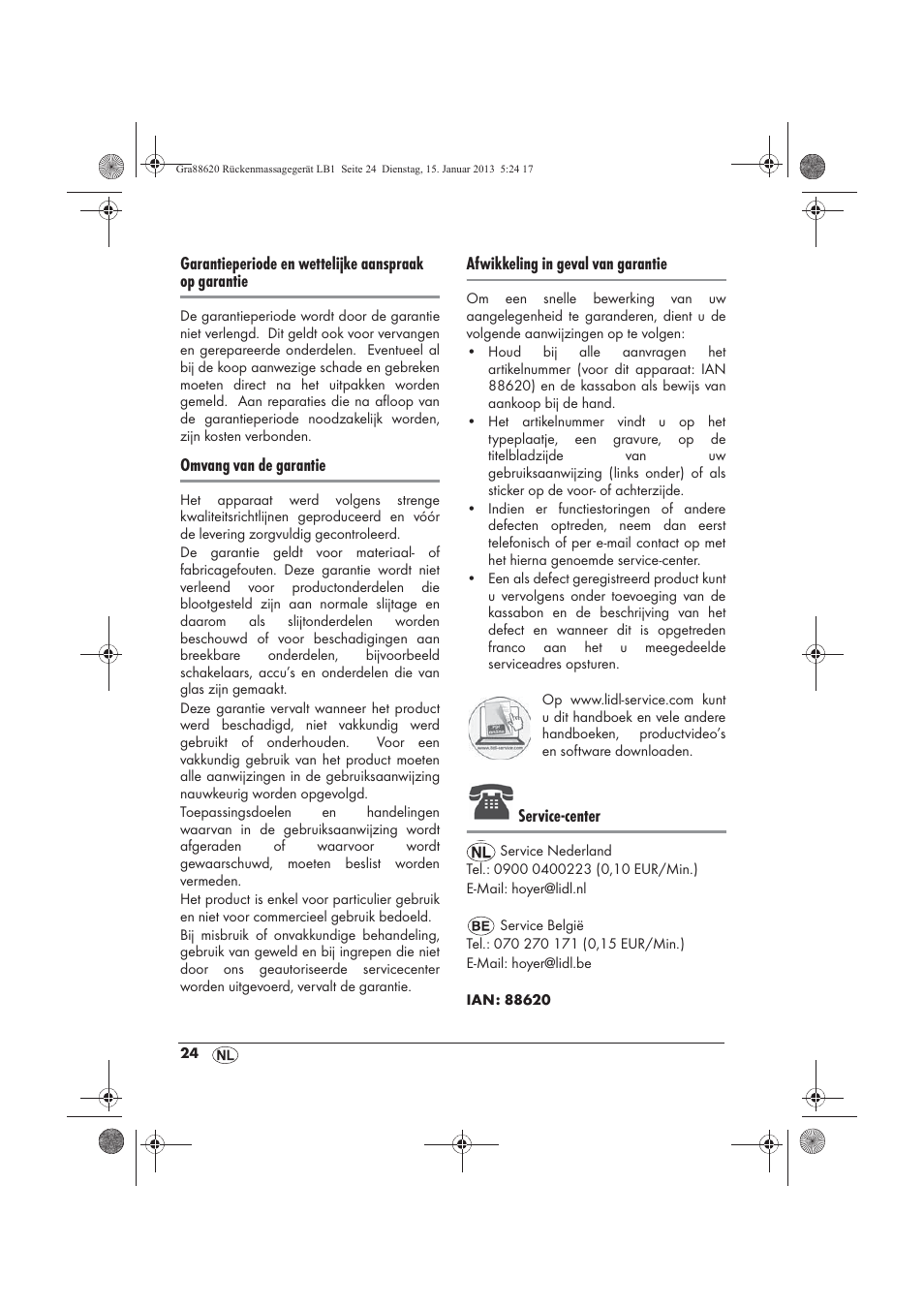 Silvercrest SRM 3 A1 User Manual | Page 26 / 34