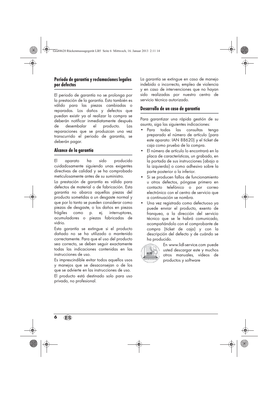 Silvercrest SRM 3 A1 User Manual | Page 8 / 34