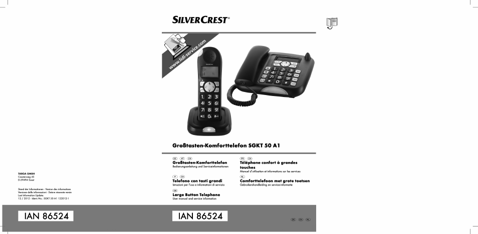 Silvercrest SGKT 50 A1 User Manual | 224 pages